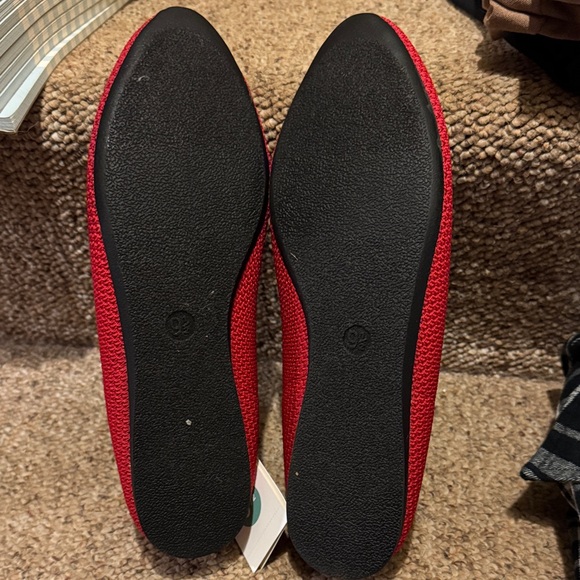 A New Day Women's Scarlet Red Flats - Picture 2 of 2